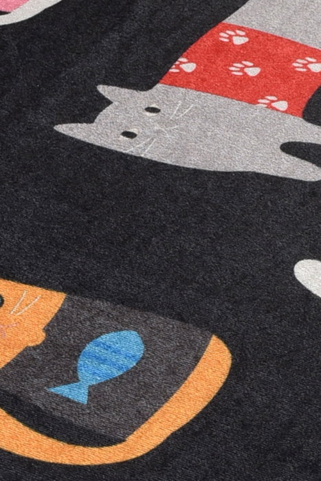 Mijölnir Juego de alfombras de baño Black Cats